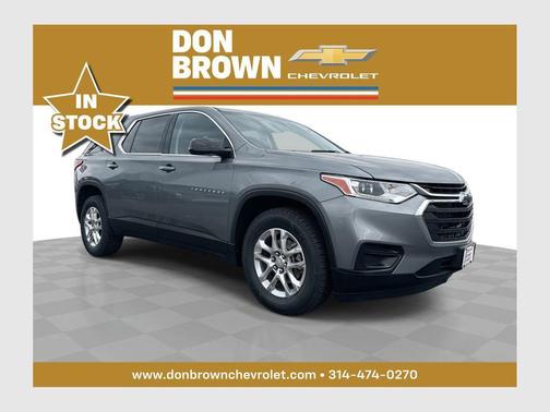 Satin Steel Metallic 2020 Chevrolet Traverse LS