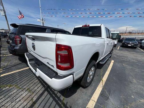 Bright White Clearcoat 2024 RAM 2500 Laramie Crew Cab 4x4 6'4' Box