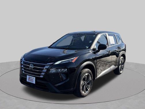 Super Black 2025 Nissan Rogue SV