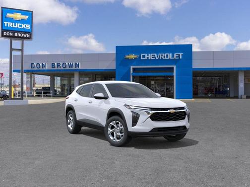 Summit White 2026 Chevrolet Trax LS
