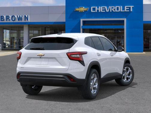 Summit White 2026 Chevrolet Trax LS