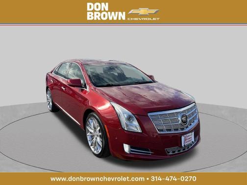 Crystal Red Tintcoat 2014 Cadillac XTS Platinum