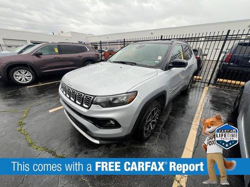 Silver Zynith Metallic Clearcoat 2026 Jeep Compass Limited
