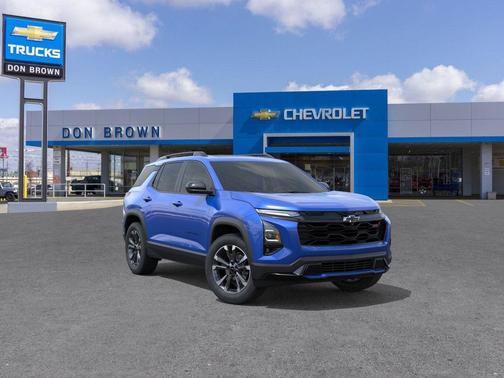 Reef Blue Metallic 2026 Chevrolet Equinox FWD RS