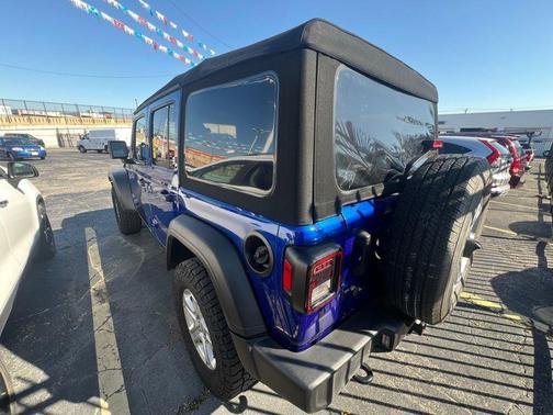 Ocean Blue Metallic Clearcoat 2018 Jeep Wrangler Unlimited Sport