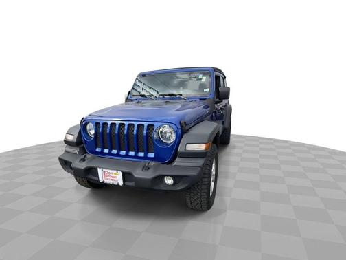 Ocean Blue Metallic Clearcoat 2018 Jeep Wrangler Unlimited Sport