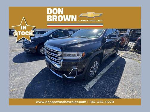 Ebony Twilight Metallic 2021 GMC Acadia FWD SLE