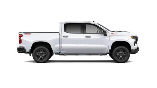 Summit White 2026 Chevrolet Silverado 1500 LT Trail Boss