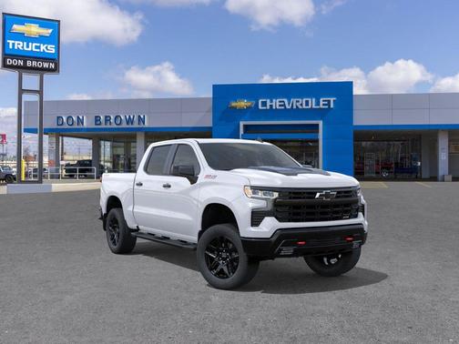 Summit White 2026 Chevrolet Silverado 1500 LT Trail Boss