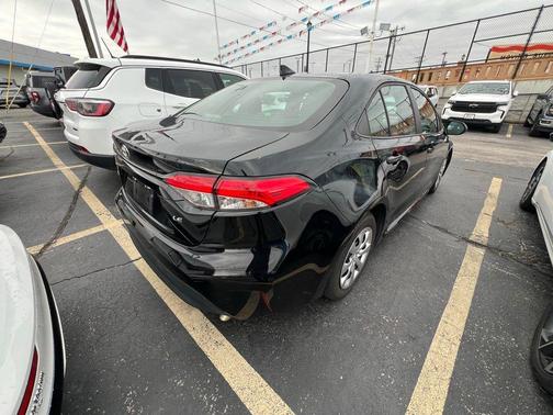 Midnight Black Metallic 2025 Toyota Corolla LE