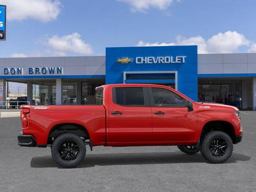 Red Hot 2026 Chevrolet Silverado 1500 Custom Trail Boss