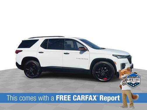 Summit White 2023 Chevrolet Traverse Premier