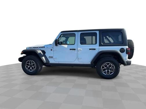 Bright White Clearcoat 2024 Jeep Wrangler Rubicon