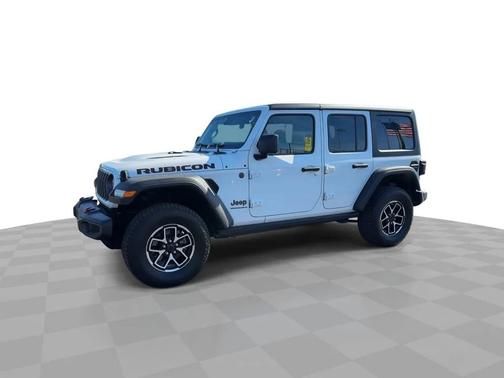 Bright White Clearcoat 2024 Jeep Wrangler Rubicon