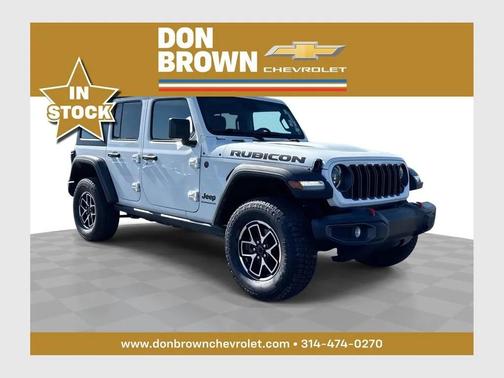 Bright White Clearcoat 2024 Jeep Wrangler Rubicon