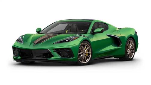 Roswell Green Metallic 2026 Chevrolet Corvette Stingray w/2LT