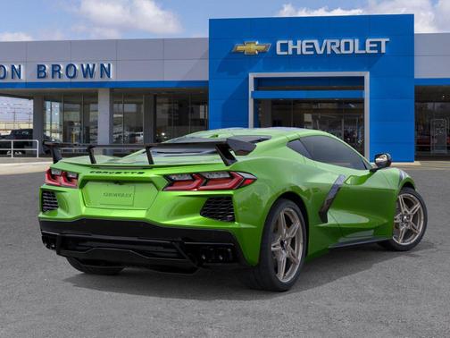 Roswell Green Metallic 2026 Chevrolet Corvette Stingray w/2LT