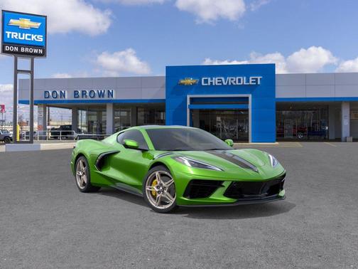 Roswell Green Metallic 2026 Chevrolet Corvette Stingray w/2LT