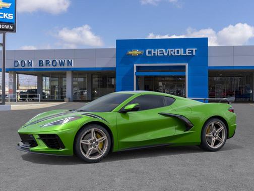 Roswell Green Metallic 2026 Chevrolet Corvette Stingray w/2LT