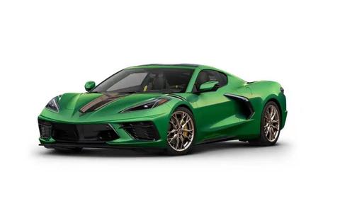 Roswell Green Metallic 2026 Chevrolet Corvette Stingray w/2LT