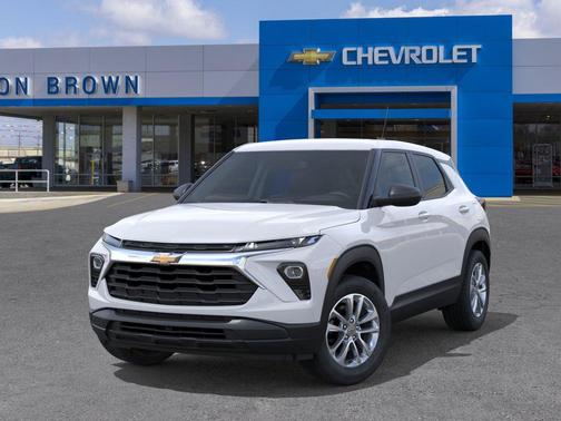 Summit White 2026 Chevrolet Trailblazer LS