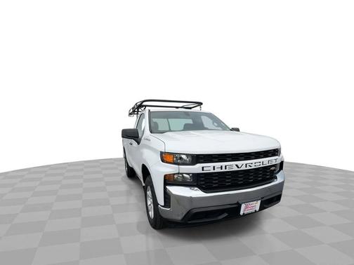 Summit White 2021 Chevrolet Silverado 1500 WT