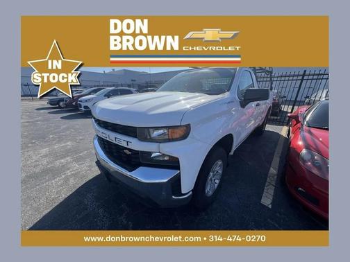 Summit White 2021 Chevrolet Silverado 1500 WT