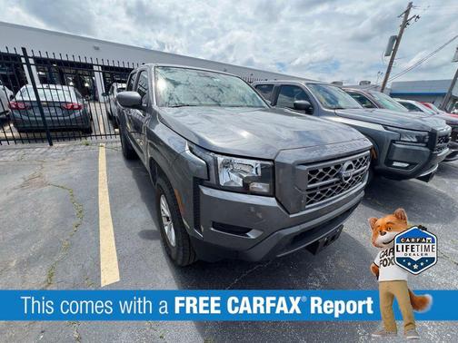 Gun Metallic 2024 Nissan Frontier SV
