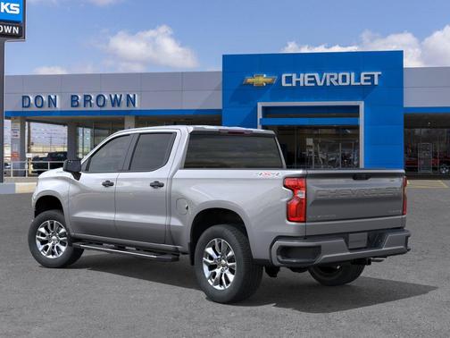 Sterling Gray Metallic 2026 Chevrolet Silverado 1500 Custom