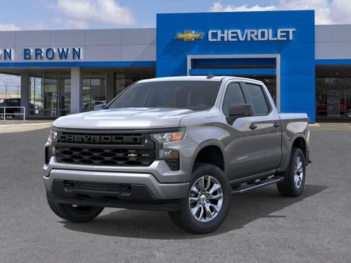 Sterling Gray Metallic 2026 Chevrolet Silverado 1500 Custom