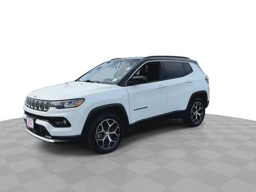 Bright White Clearcoat 2024 Jeep Compass Limited