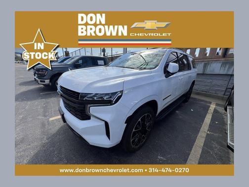 Summit White 2023 Chevrolet Suburban RST