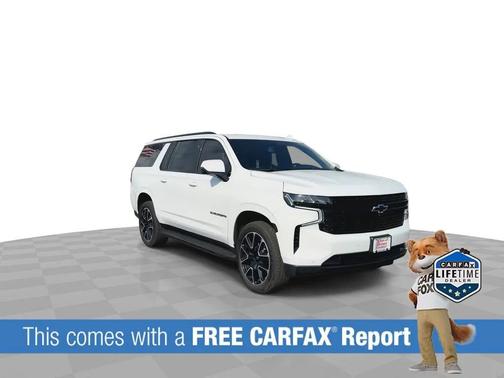 Summit White 2023 Chevrolet Suburban RST