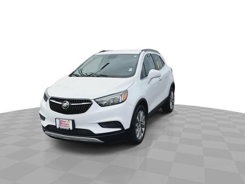 Summit White 2018 Buick Encore Preferred