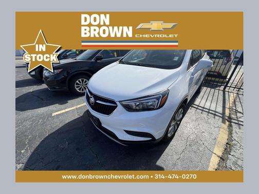 Summit White 2018 Buick Encore Preferred