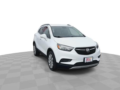 Summit White 2018 Buick Encore Preferred