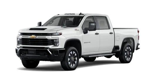 Summit White 2026 Chevrolet Silverado 2500 Custom