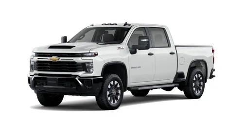Summit White 2026 Chevrolet Silverado 2500 Custom