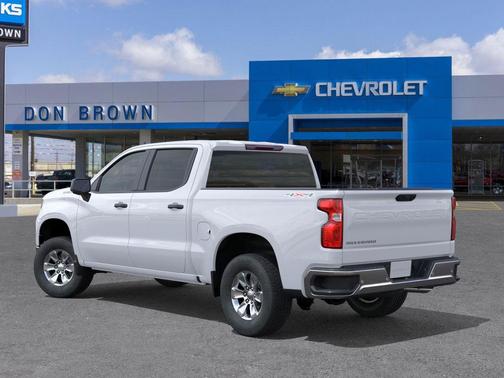 Summit White 2026 Chevrolet Silverado 1500 WT