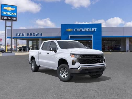 Summit White 2026 Chevrolet Silverado 1500 WT