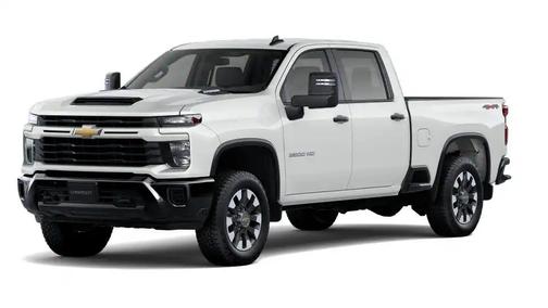 Summit White 2026 Chevrolet Silverado 2500 Custom