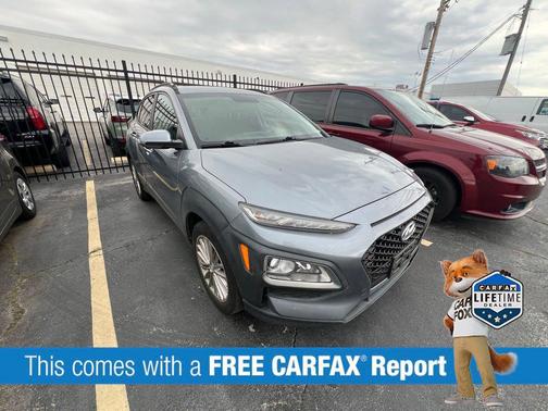 Sonic Silver 2018 Hyundai KONA SEL