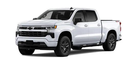 Summit White 2026 Chevrolet Silverado 1500 RST