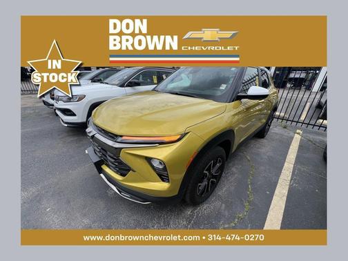 Nitro Yellow Metallic 2024 Chevrolet Trailblazer ACTIV
