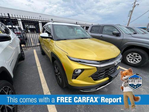 Nitro Yellow Metallic 2024 Chevrolet Trailblazer ACTIV