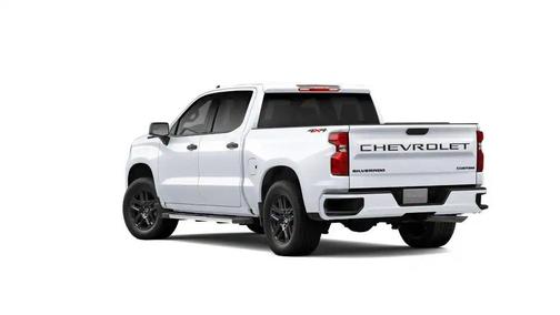 Summit White 2026 Chevrolet Silverado 1500 Custom