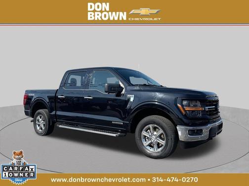 Agate Black Metallic 2024 Ford F-150 XLT