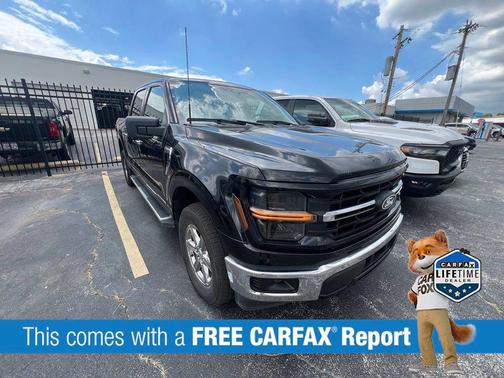 Agate Black Metallic 2024 Ford F-150 XLT