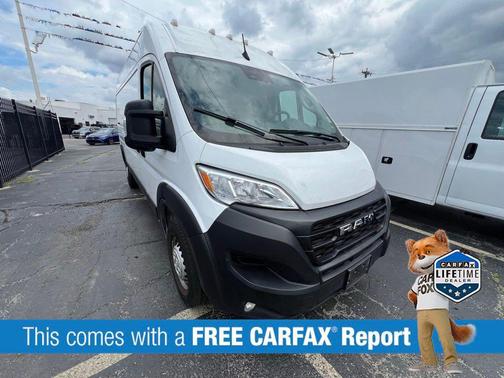 Bright White Clearcoat 2025 RAM ProMaster 3500 High Roof
