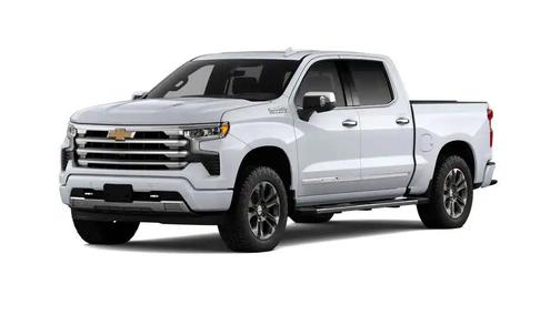 Polar White Tricoat 2026 Chevrolet Silverado 1500 High Country